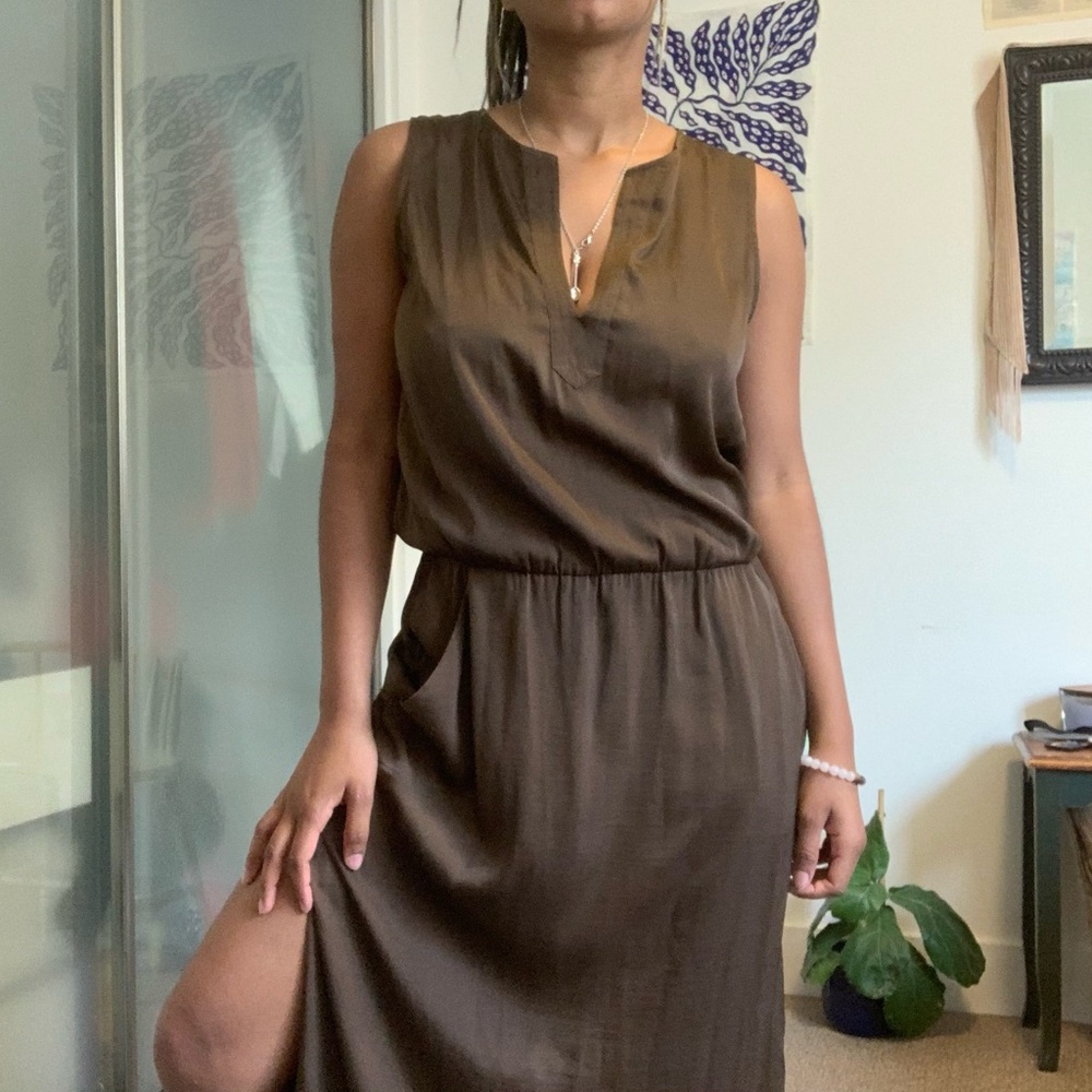 BCBGMAXAZRIA Slit Dress